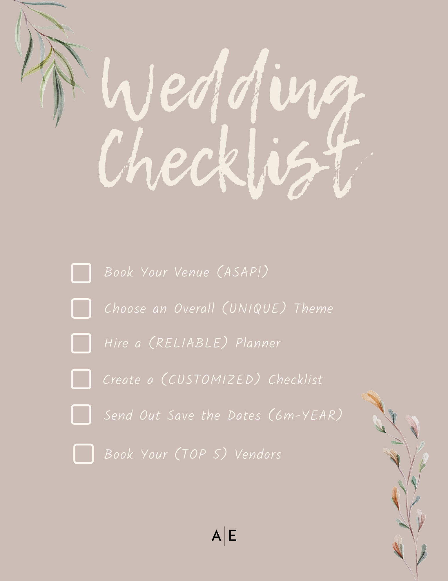Wedding list deals